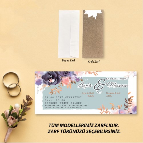 Beren Uzun Davetiye 1507 - Yaren Davetiye